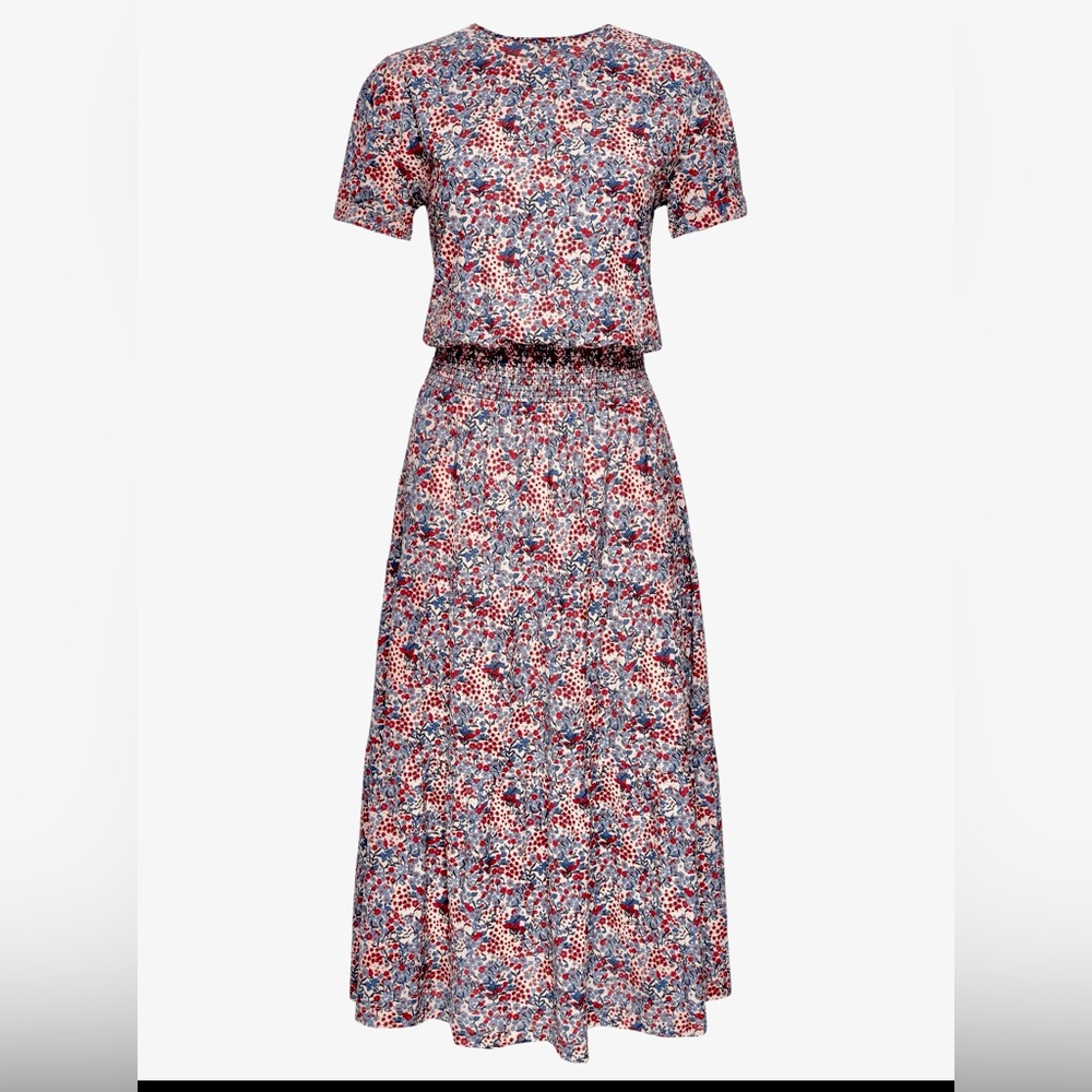 NATION LTD
Martine Floral Pima Cotton Midi Dress. Size XL. NWT.